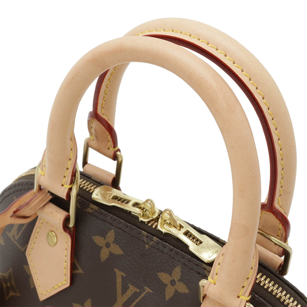 Louis Vuitton Monogram Alma BB Handbag M46990 in Great Condition