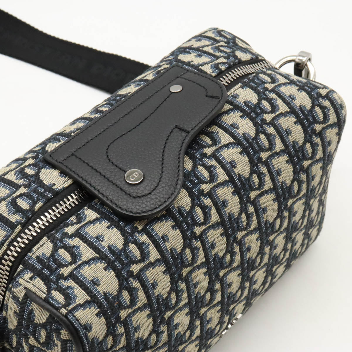 Dior Oblique Rango22 Jacquard Leather Shoulder Bag