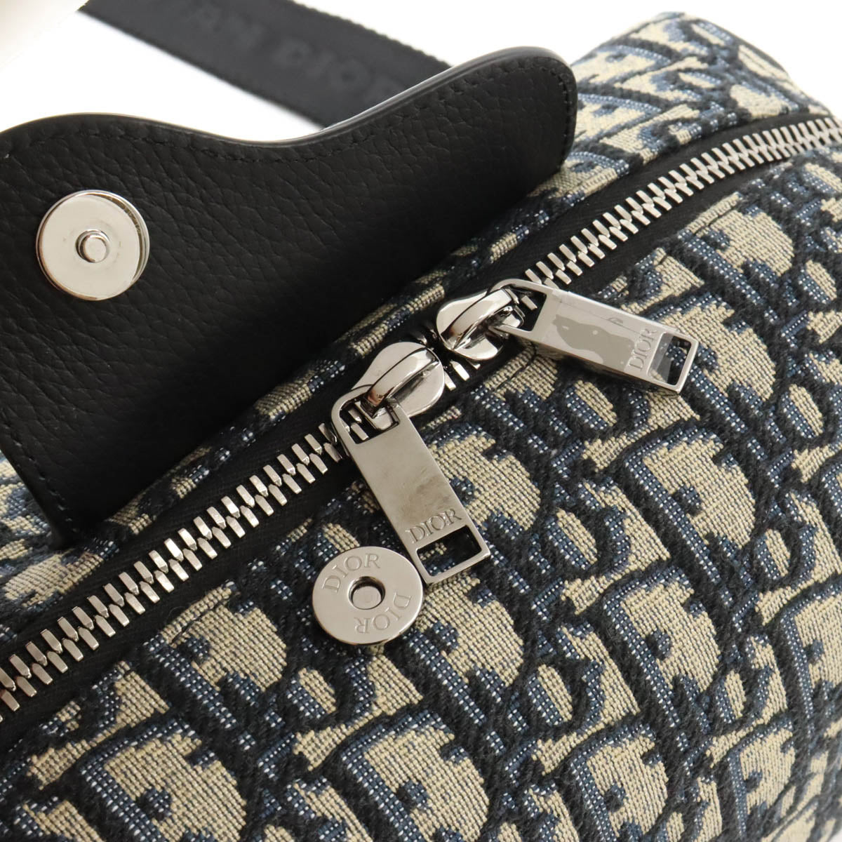 Dior Oblique Rango22 Jacquard Leather Shoulder Bag