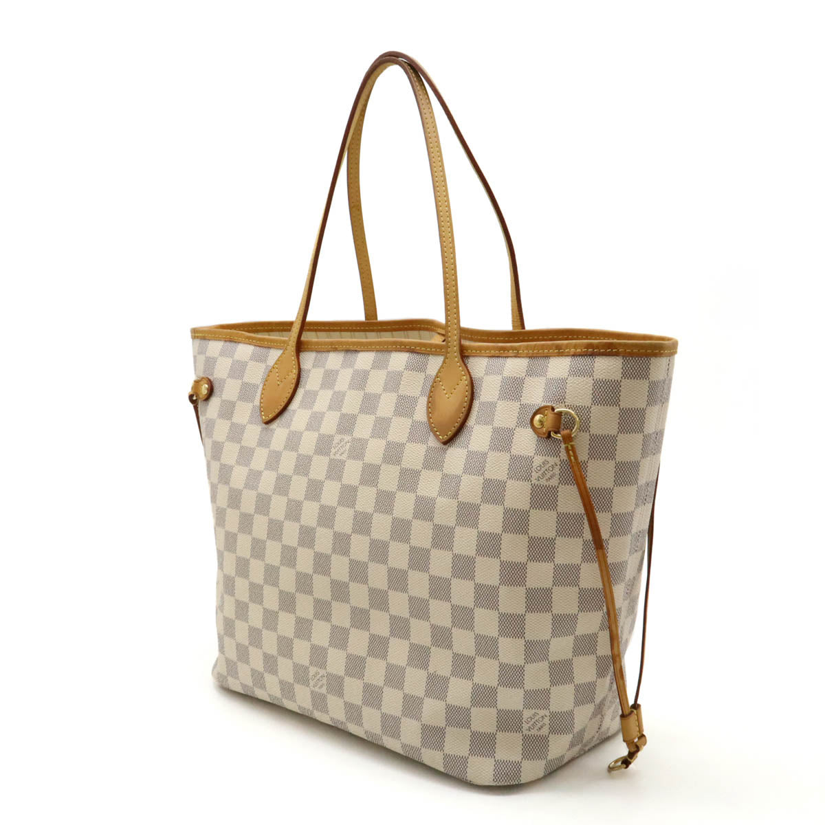 Louis Vuitton Damier Azur Neverfull MM Tote Bag N41361 in Very Good Condition