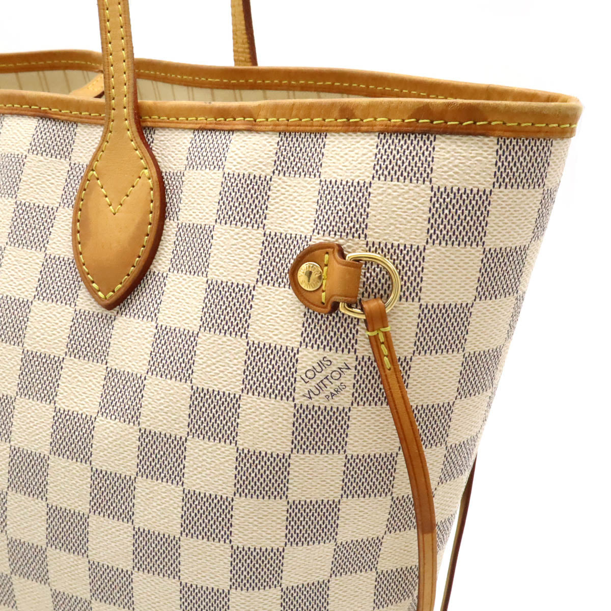 Louis Vuitton Damier Azur Neverfull MM Tote Bag N41361 in Very Good Condition