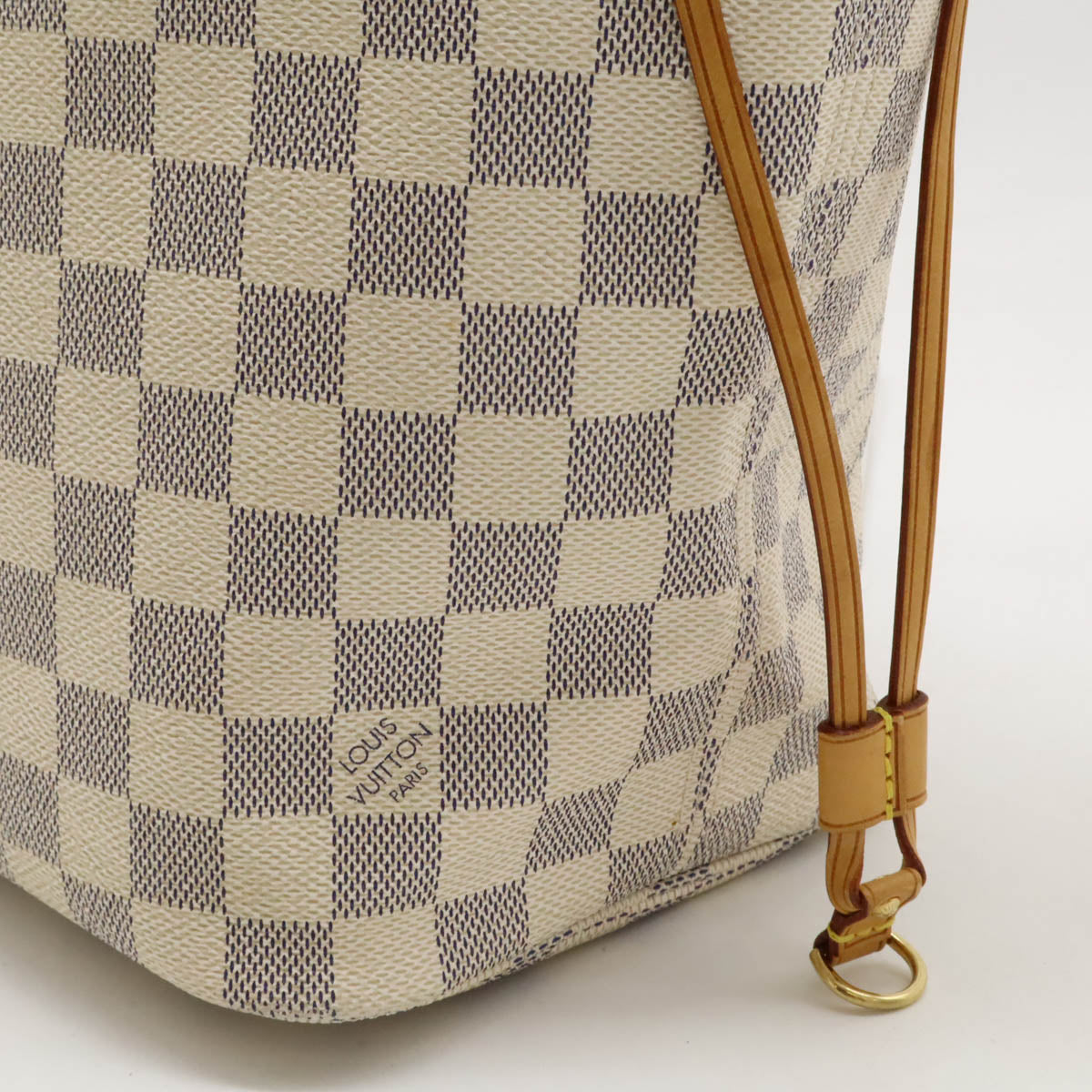 Louis Vuitton Damier Azur Neverfull MM Tote Bag N41361 in Very Good Condition