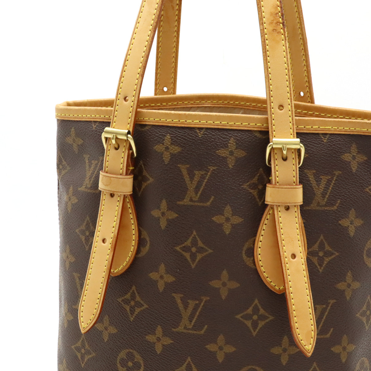 Louis Vuitton Monogram Bucket PM Shoulder Tote M42238