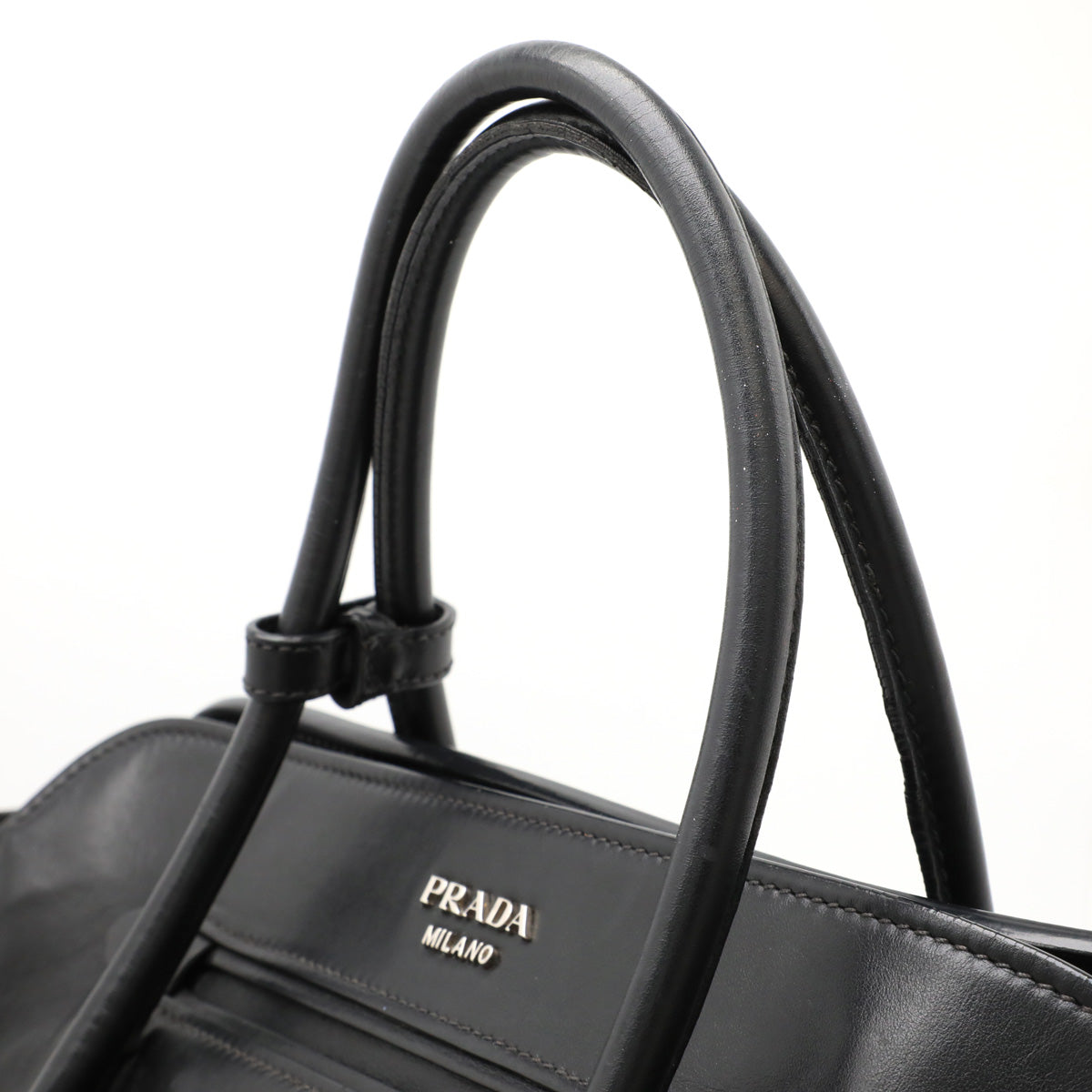 Prada Leather 2WAY Handbag Shoulder Bag BN2611