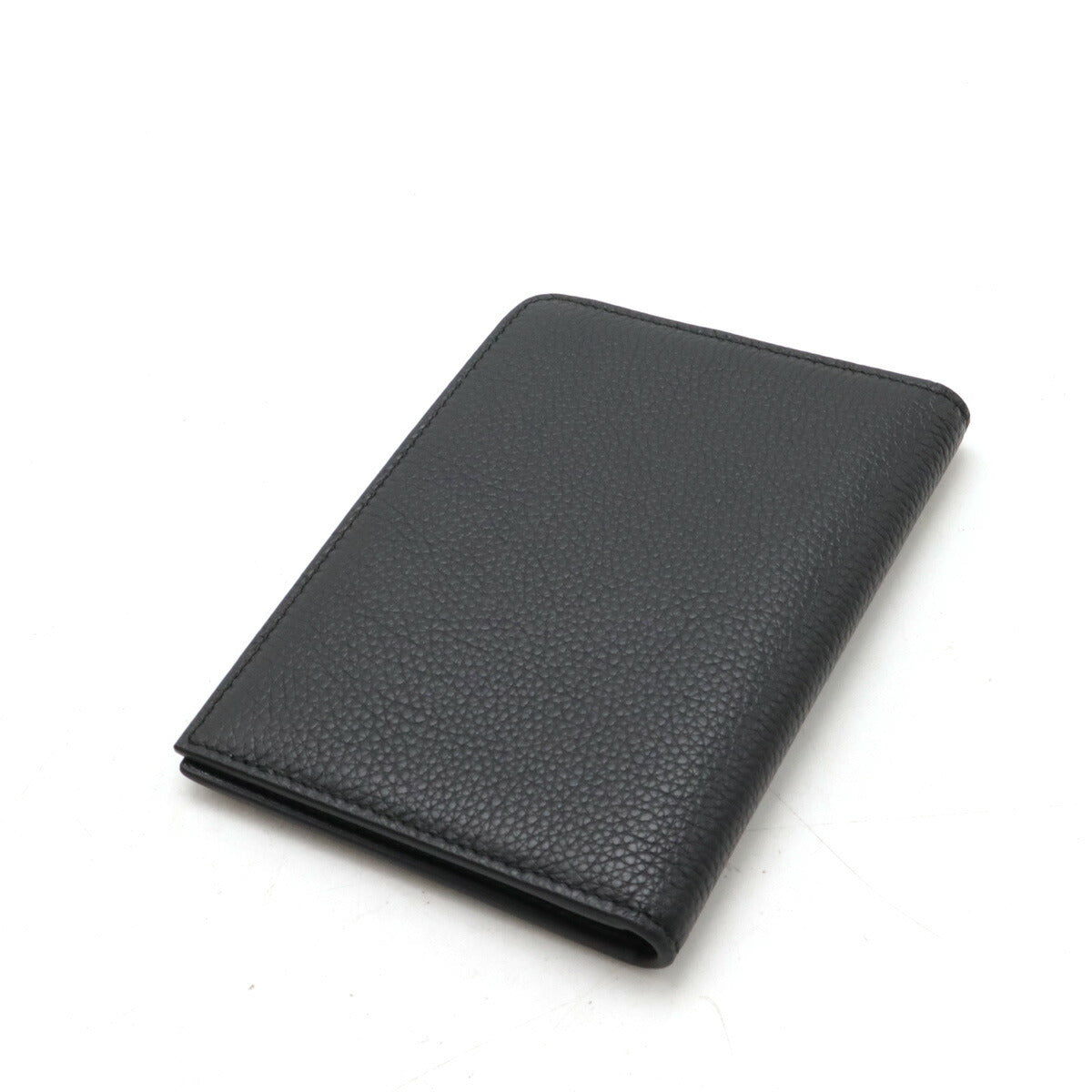 Dior Leather Passport Case Card Holder Black