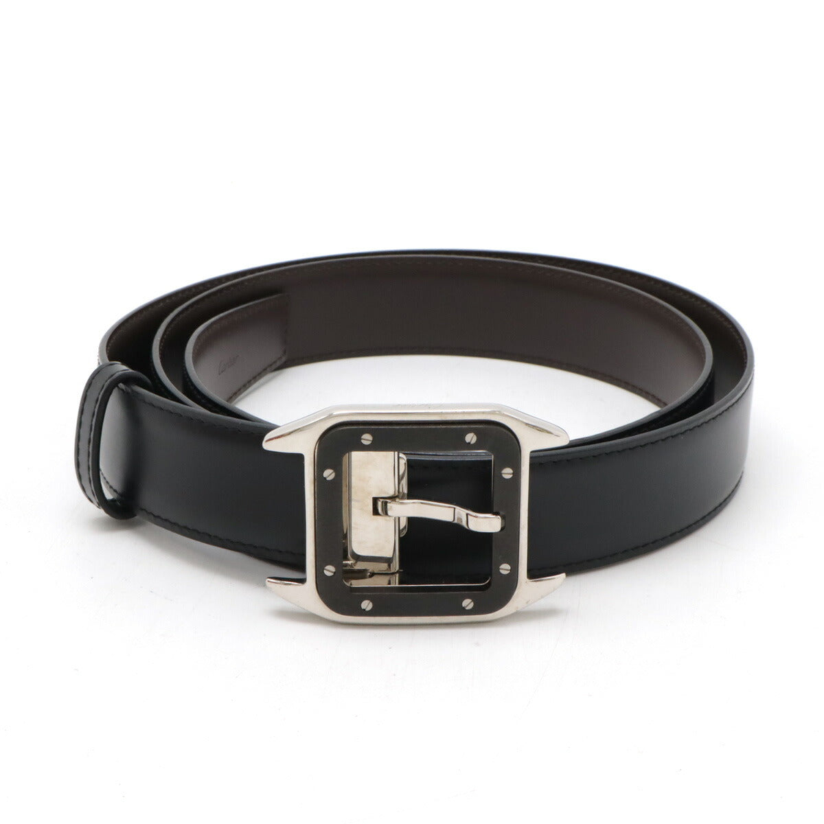 Cartier Santos 100 Reversible Leather Belt