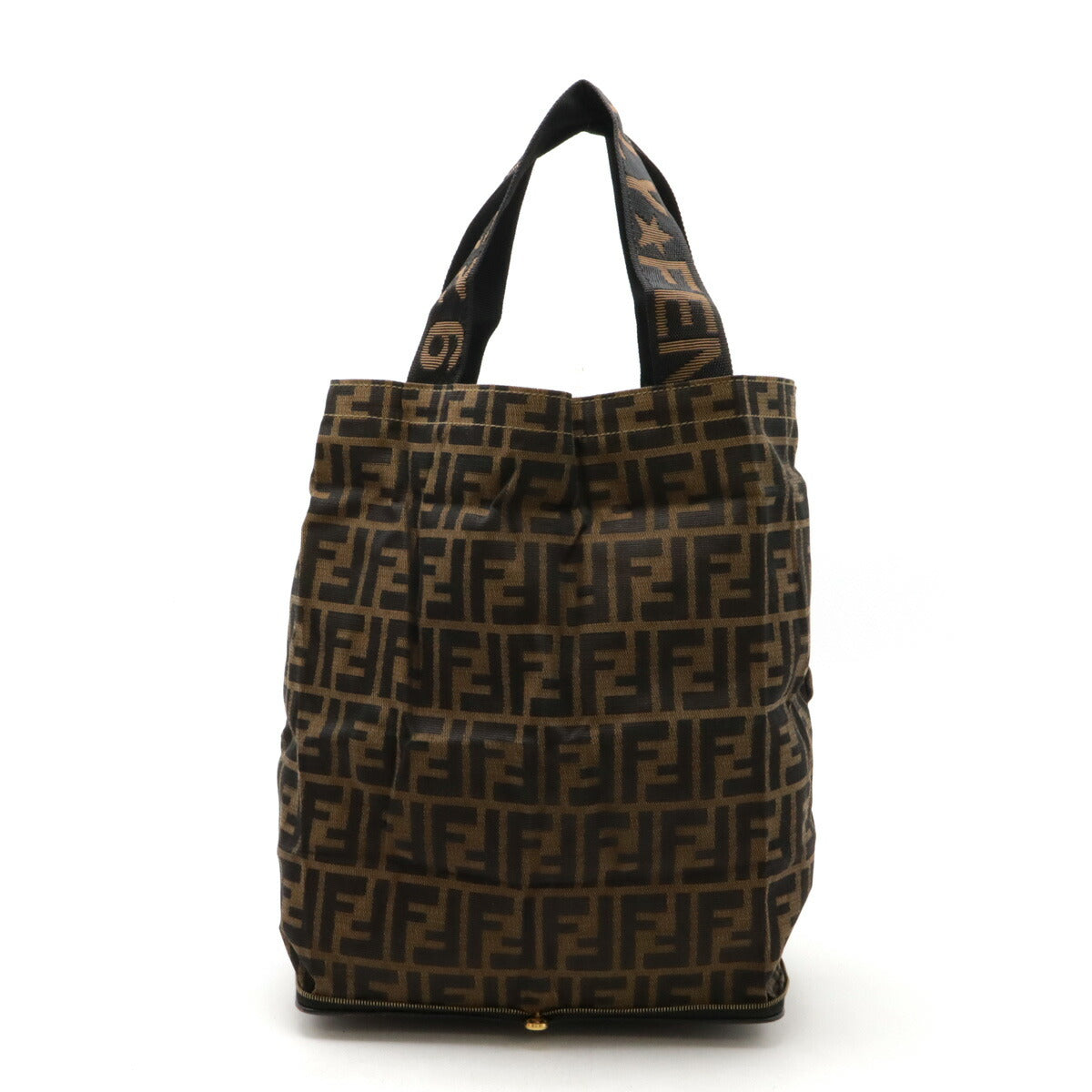 Fendi Zucca Nylon Canvas Tote Bag