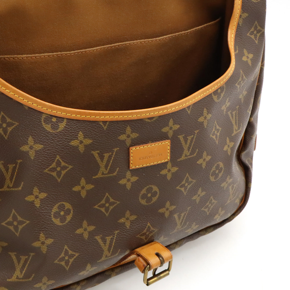 Louis Vuitton Monogram Saumur 35 Shoulder Messenger Bag M42254