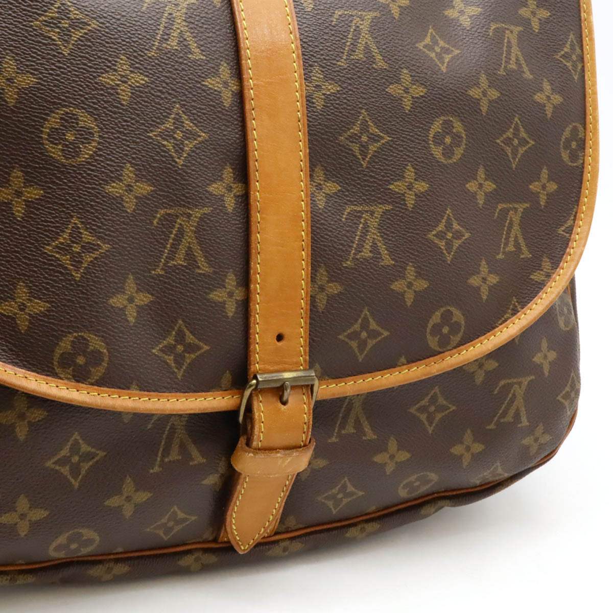 Louis Vuitton Monogram Saumur 35 Shoulder Messenger Bag M42254