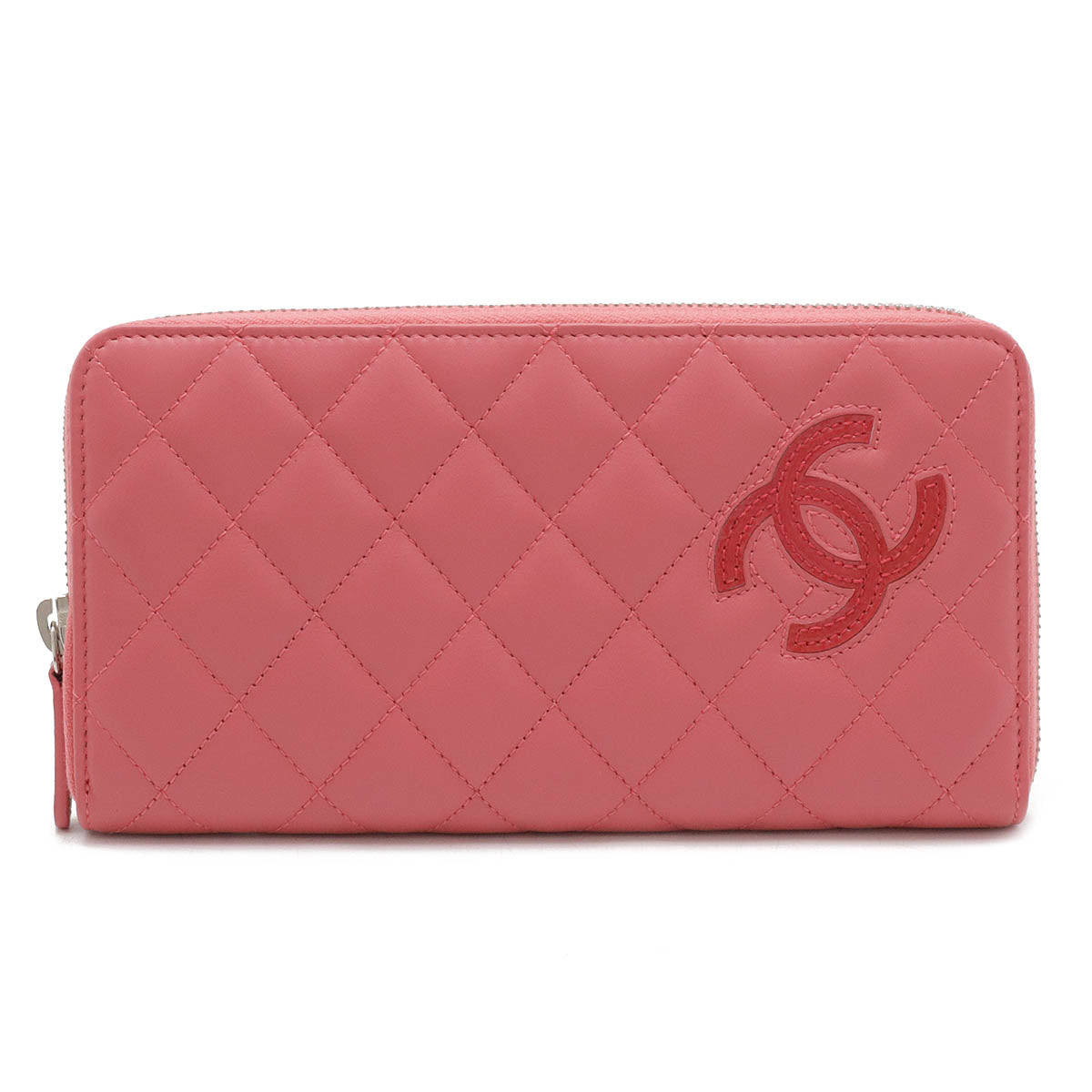 Chanel Simply CC Leather Long Wallet A80213