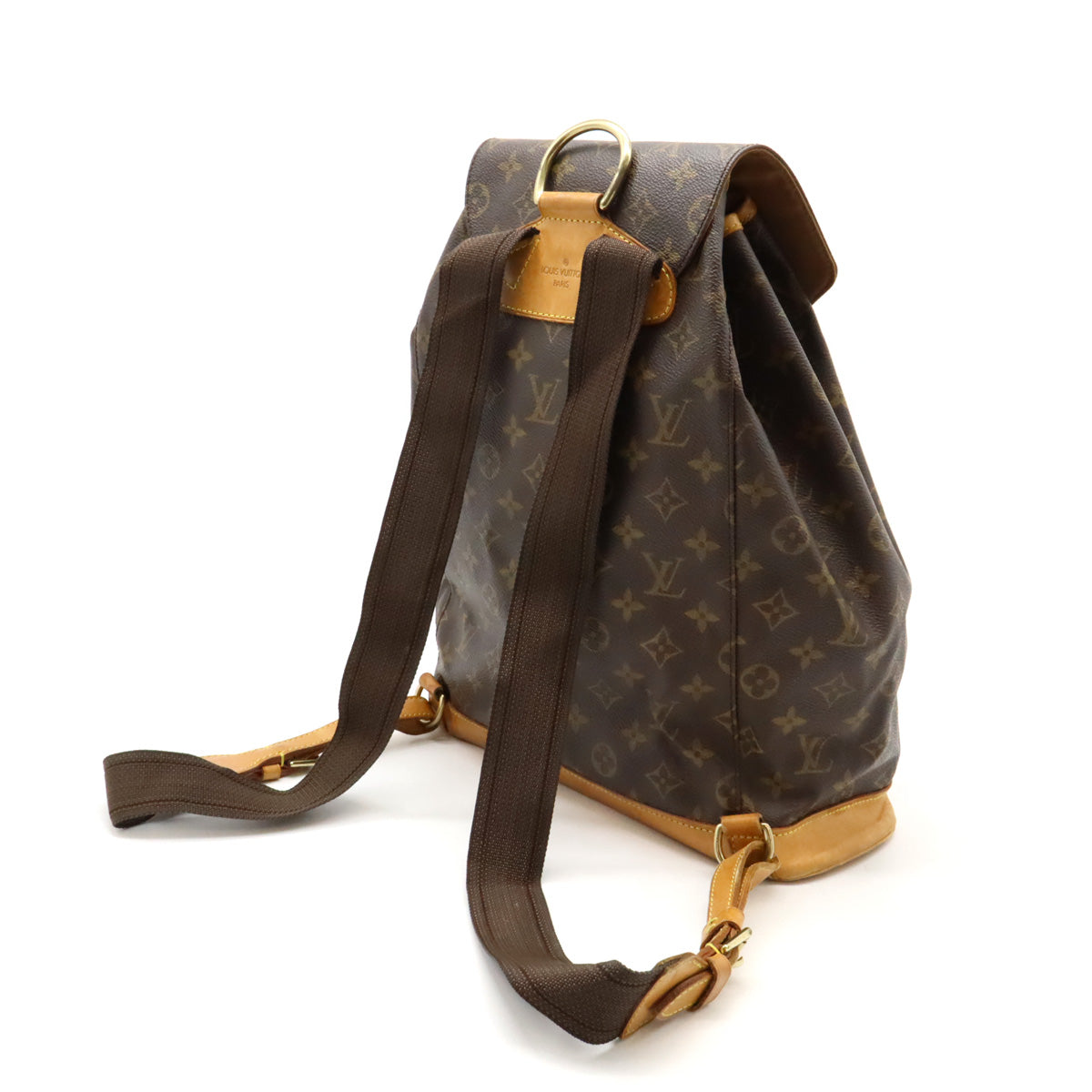 Louis Vuitton Monogram Montsouris MM Backpack M51136