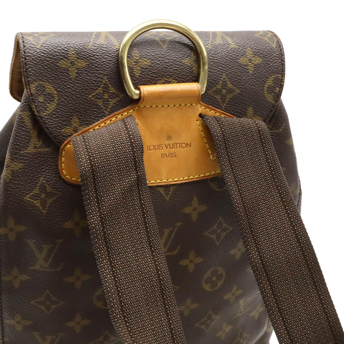 Louis Vuitton Monogram Montsouris MM Backpack M51136