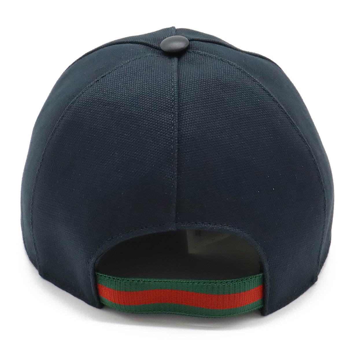 Gucci Interlocking G GG Logo Cotton Baseball Cap Black XL in Pristine Condition