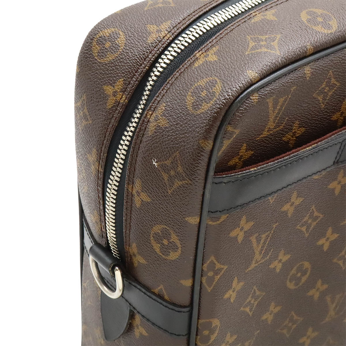 Louis Vuitton Monogram Macassar PDV Voyage GM Business Bag M40224