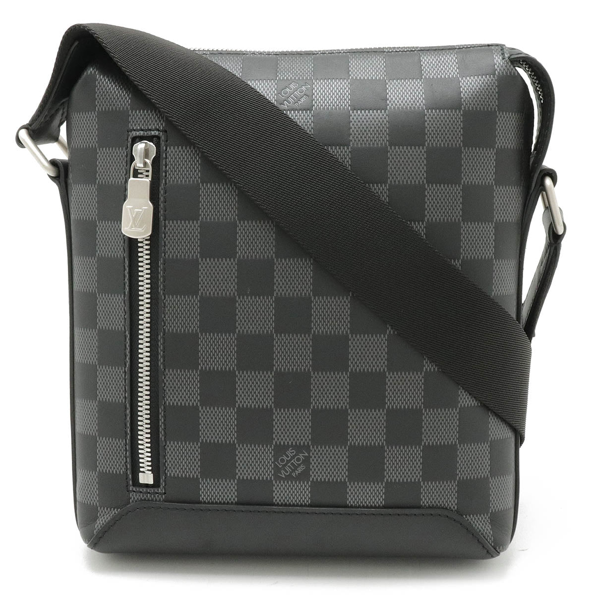 Louis Vuitton Damier Infini Discovery Messenger PPM Shoulder Bag N40122 in Very Good Condition