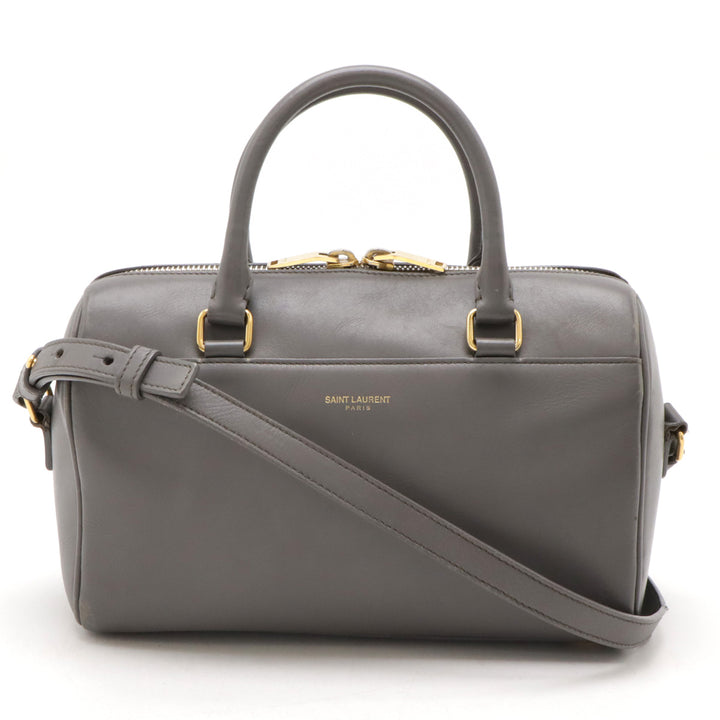 Yves Saint Laurent Leather Baby Duffle Bag