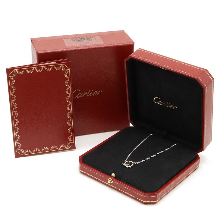 Cartier Baby Love Necklace K18WG White Gold B7212500 in Pristine Condition