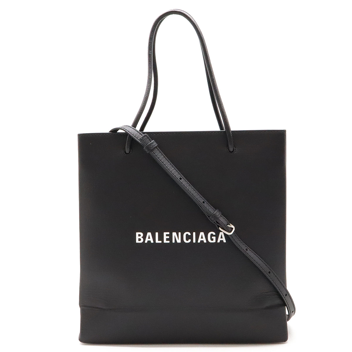 Balenciaga Leather Shopping Tote Bag 597860