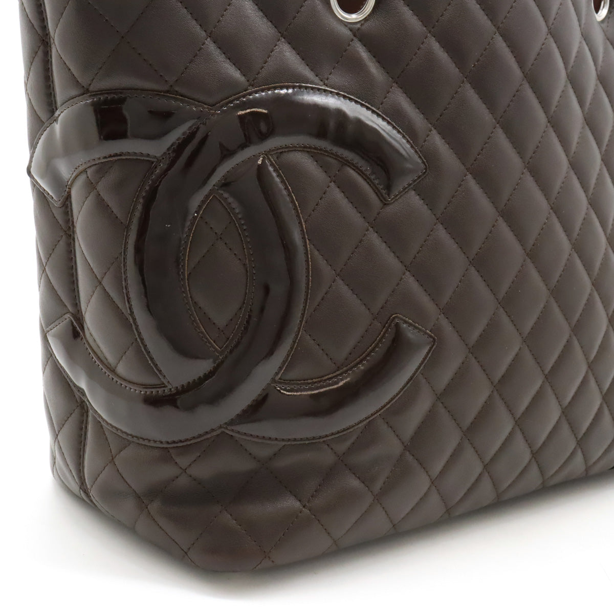 Chanel Cambon Line Coco Mark Large Tote Bag