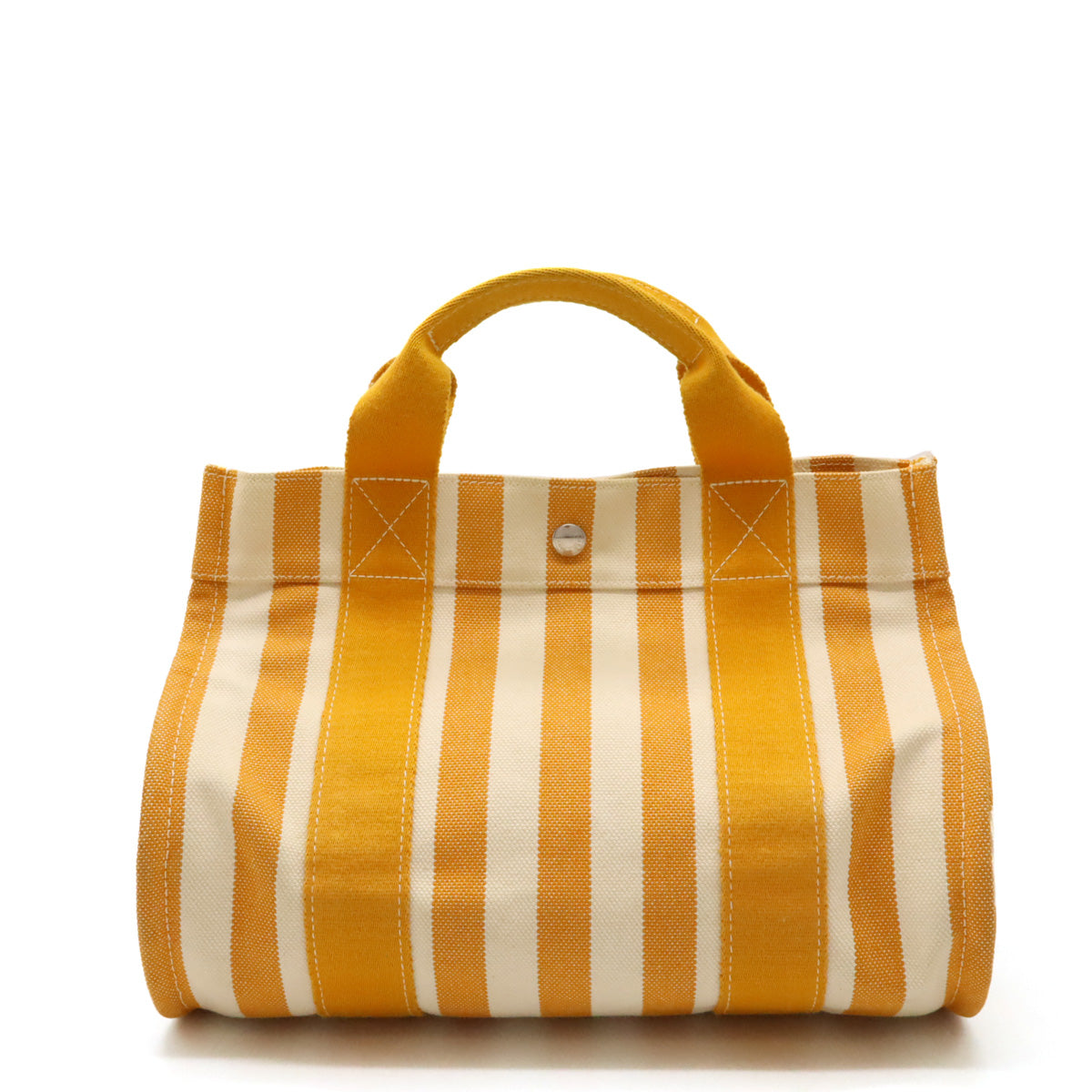 Hermes Cannes PM Canvas Tote Bag