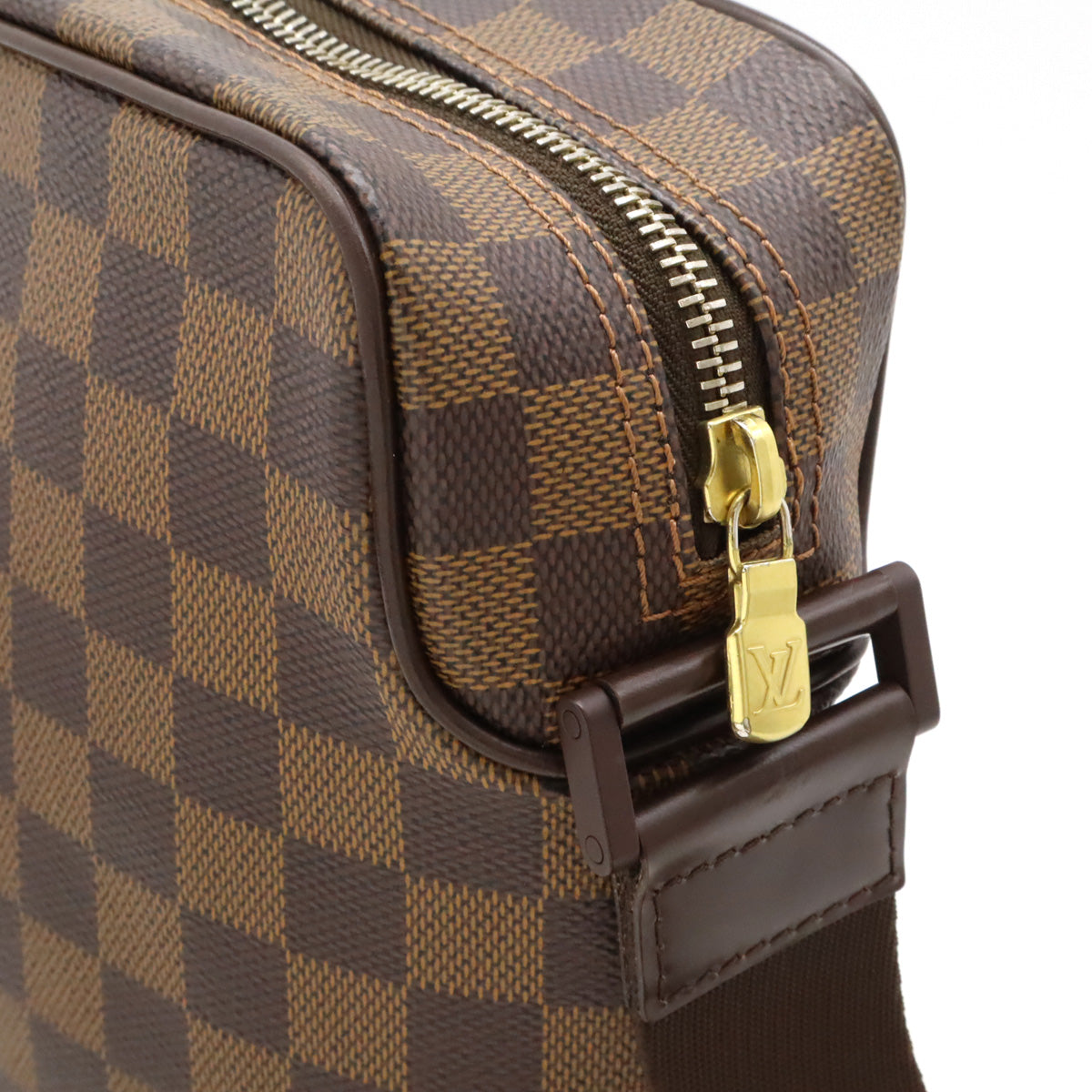 Louis Vuitton Damier Olaf PM Shoulder Bag N41442