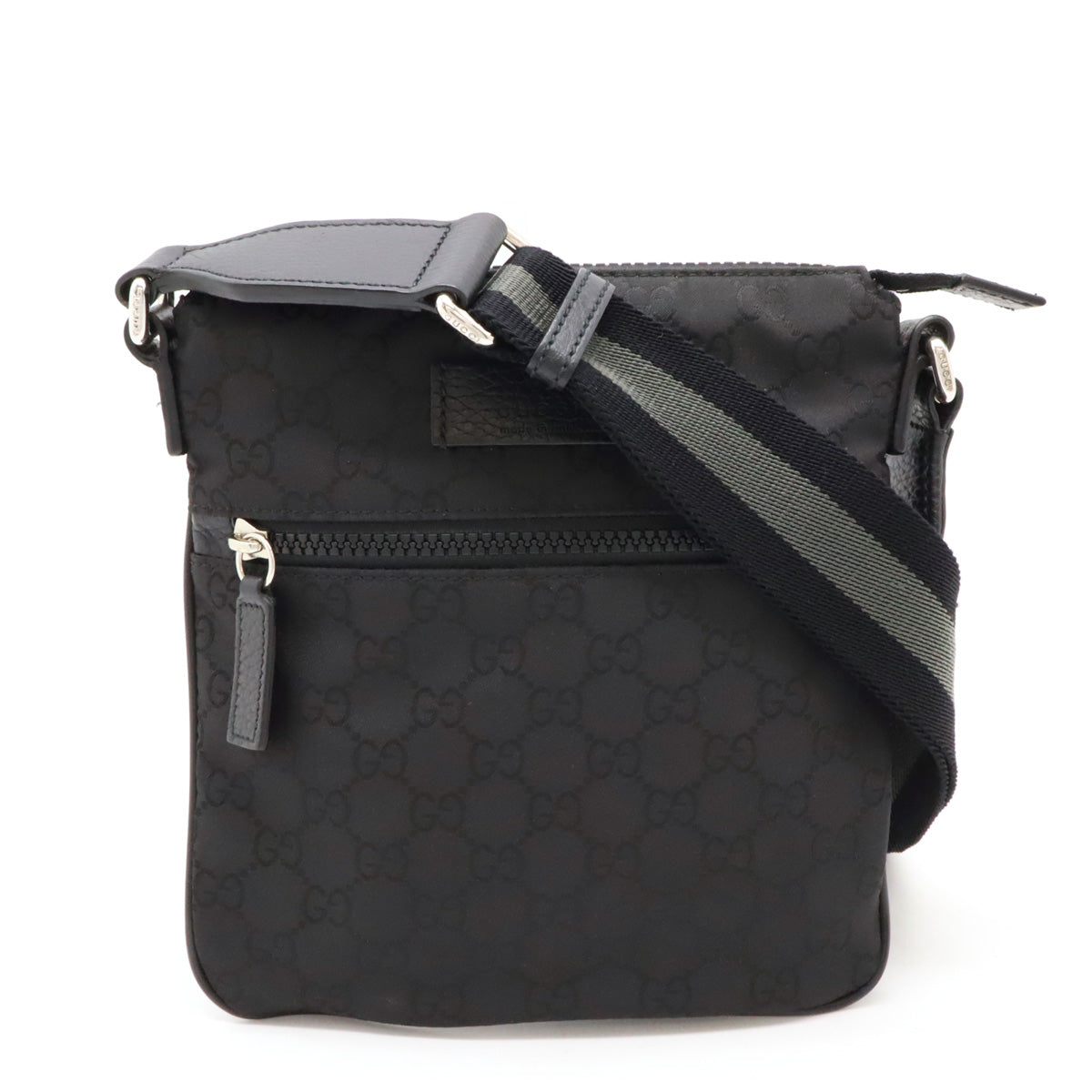 Gucci Nylon Leather Shoulder Bag 449183