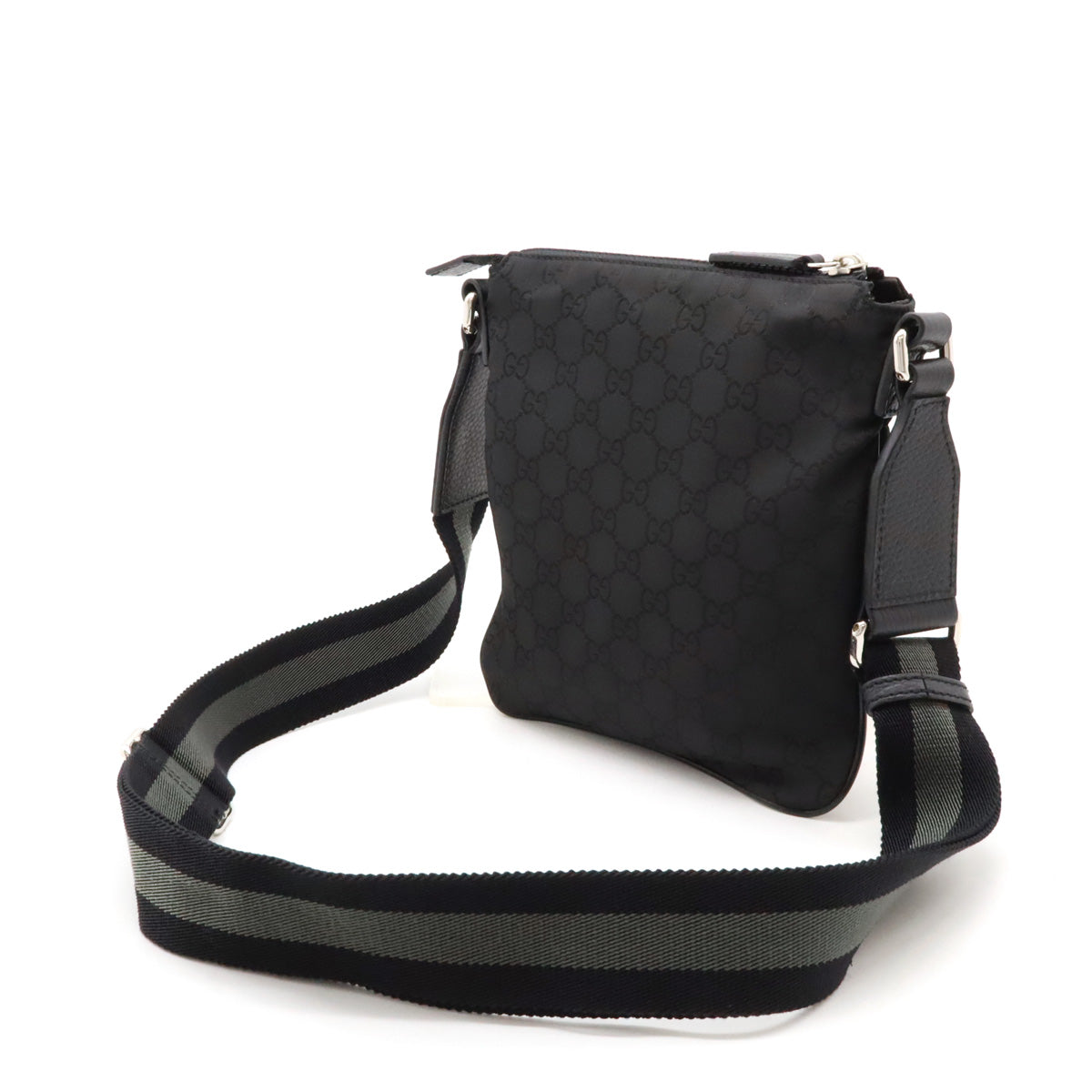 Gucci Nylon Leather Shoulder Bag 449183