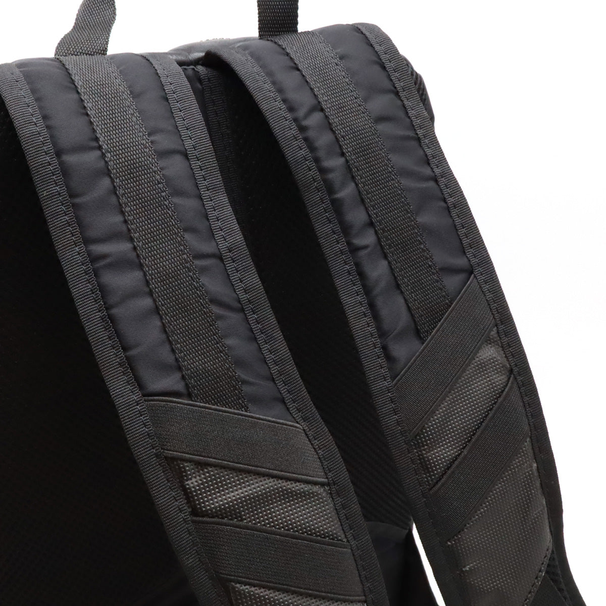 Moncler Nylon Leather Backpack Black