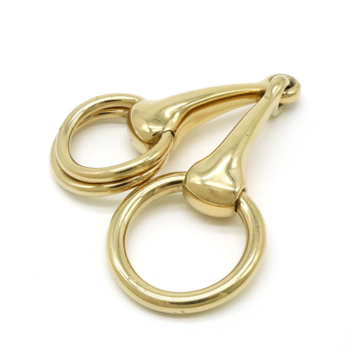 Hermes Gold Scarf Ring