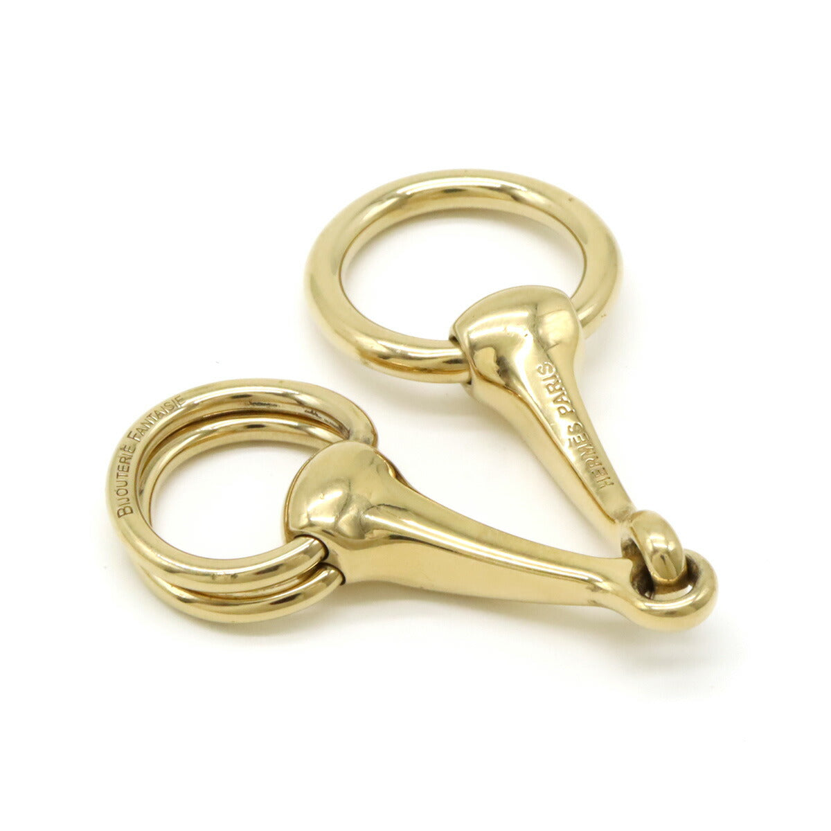 Hermes Gold Scarf Ring