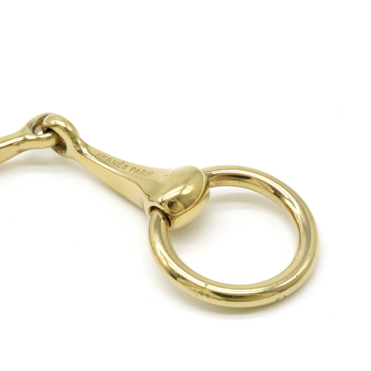 Hermes Gold Scarf Ring