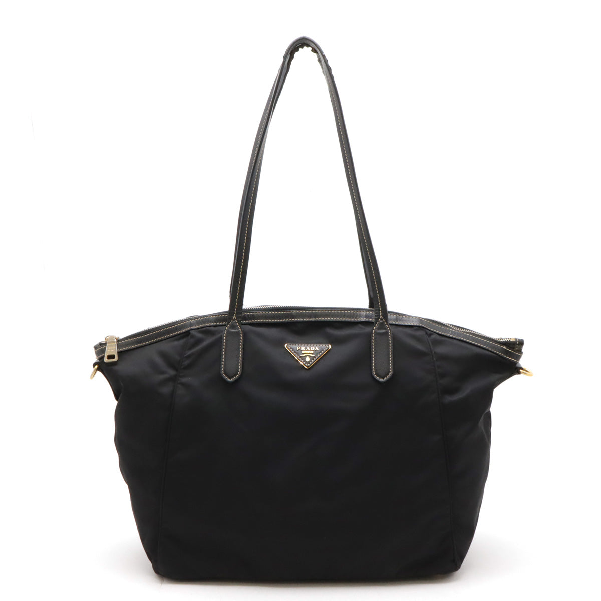 Prada Nylon/Leather Tote Bag BR4664