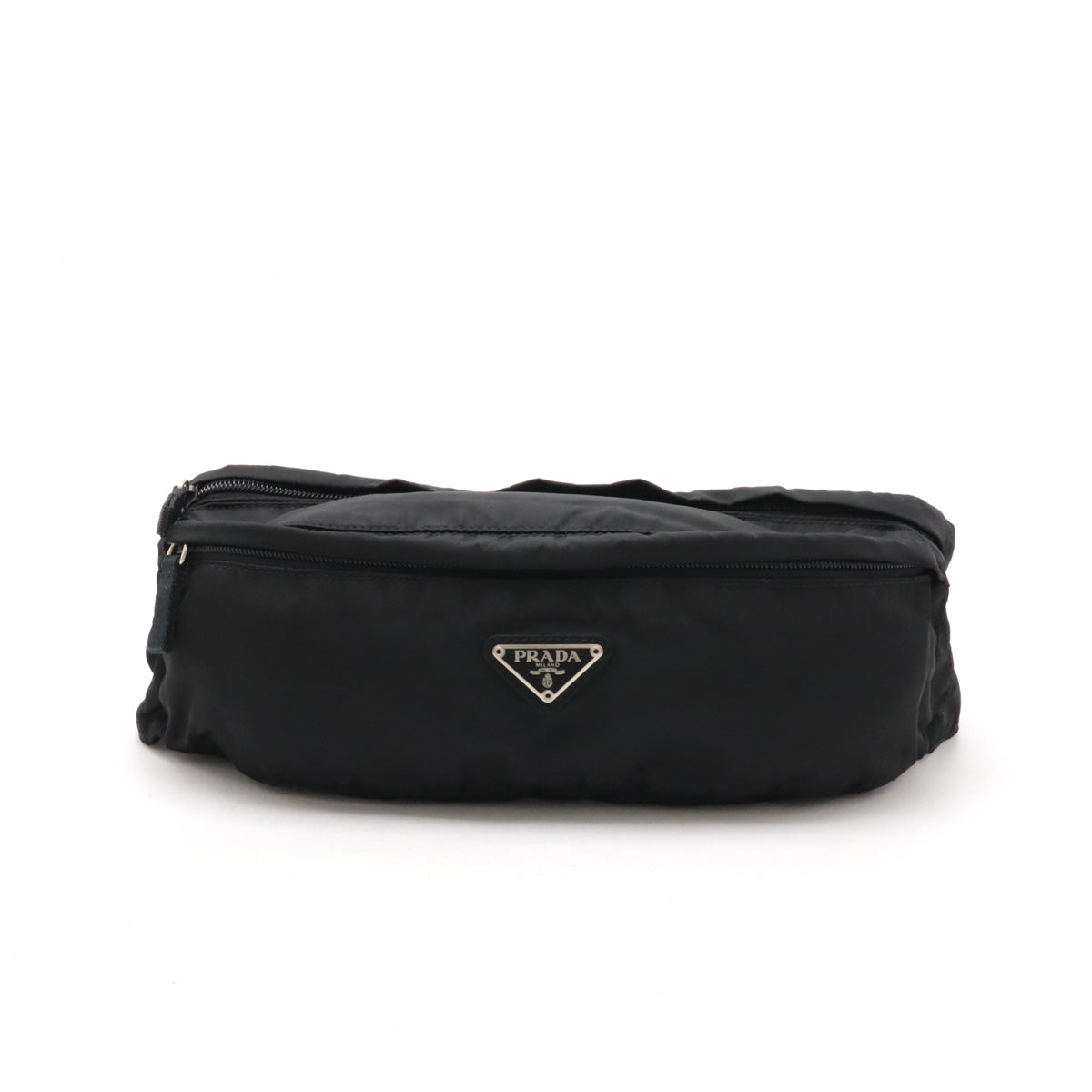 Prada Nylon Waist Pouch Hip Bag Black in Great Condition