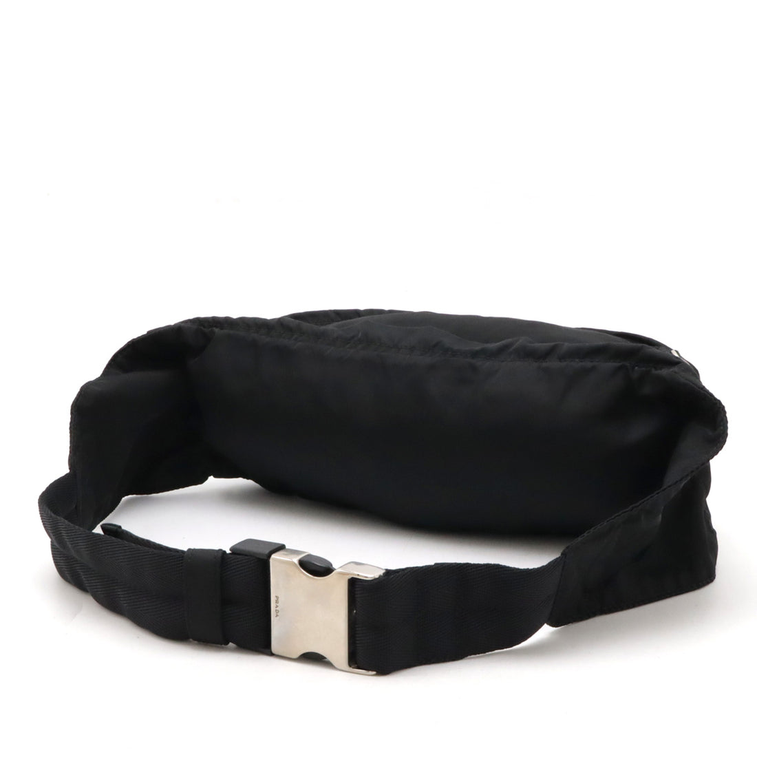 Prada Nylon Waist Pouch Hip Bag Black