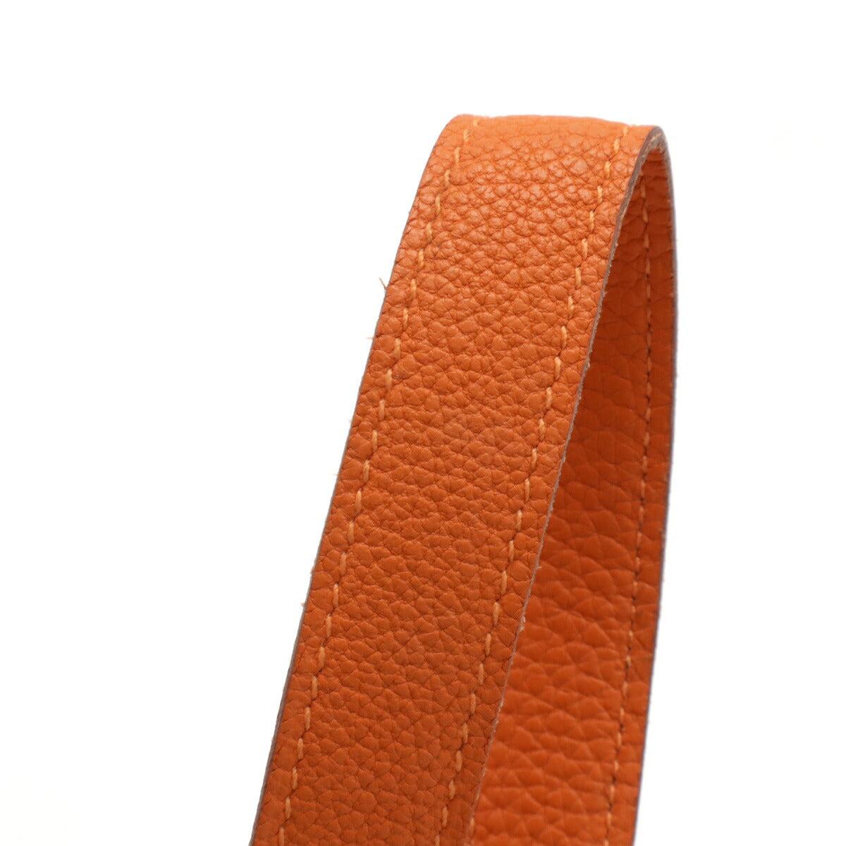 Hermes Leather Double Ring Belt