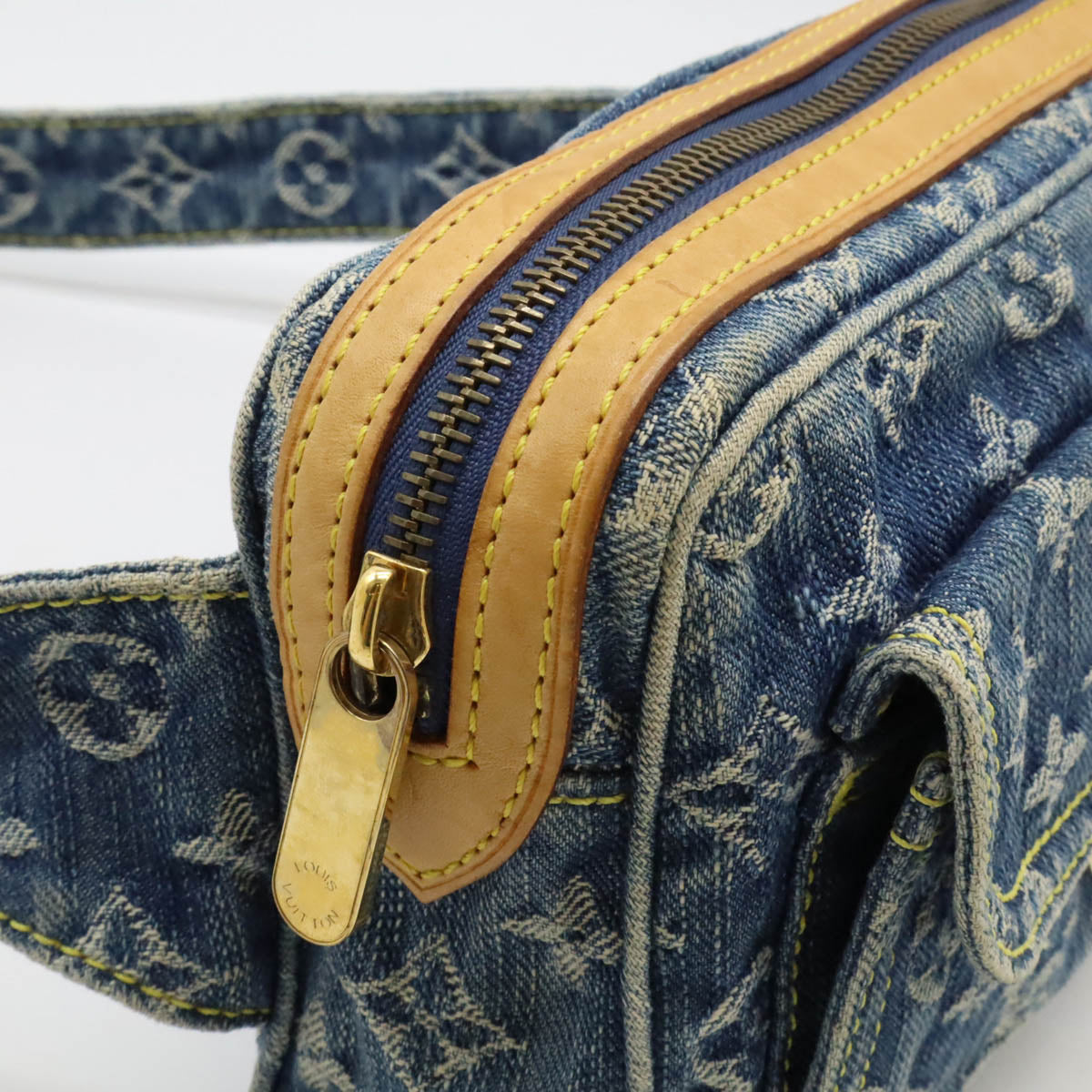 Louis Vuitton Monogram Denim Bum Bag M95347