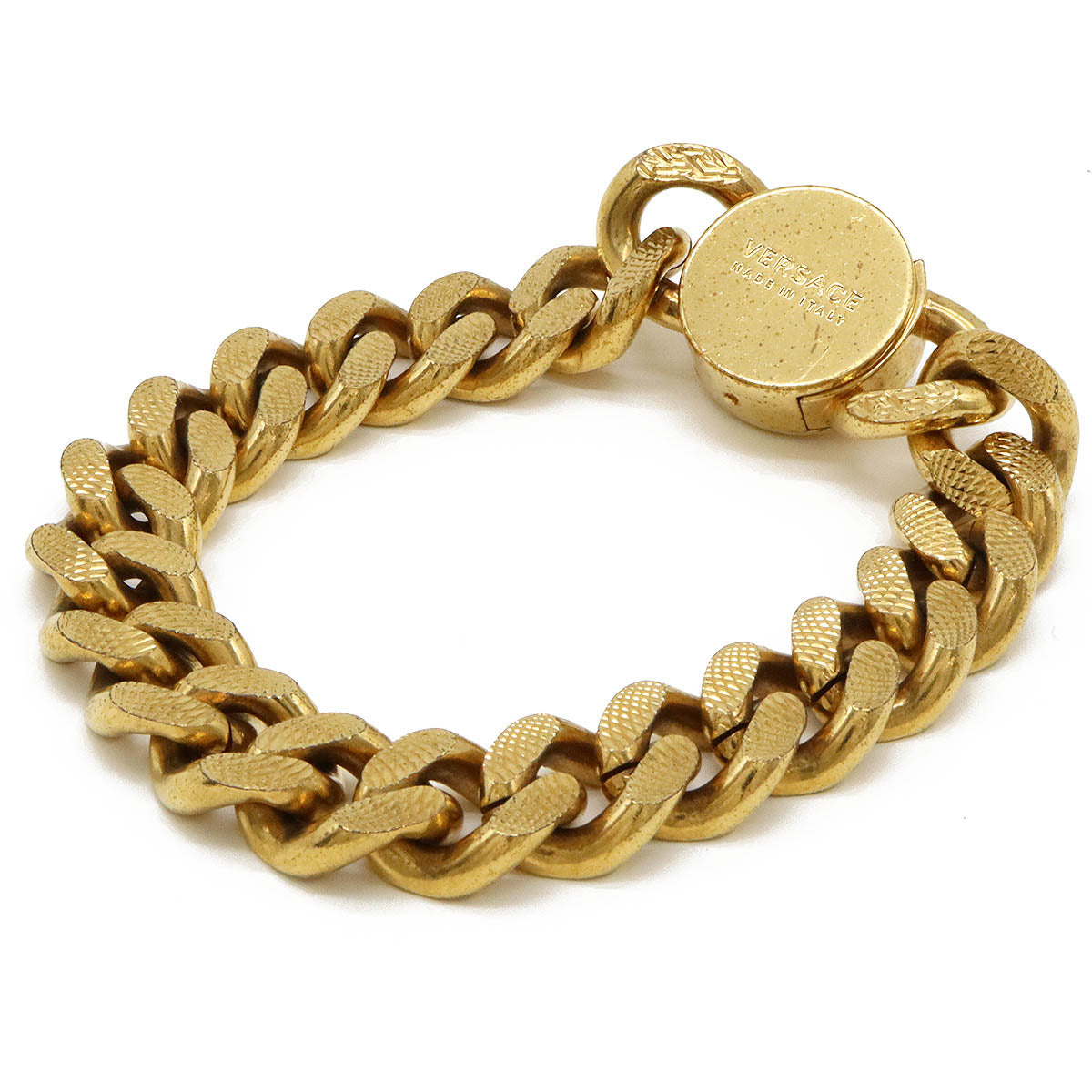 Versace Medusa Chain Bracelet GP Gold DG06996-DTMT