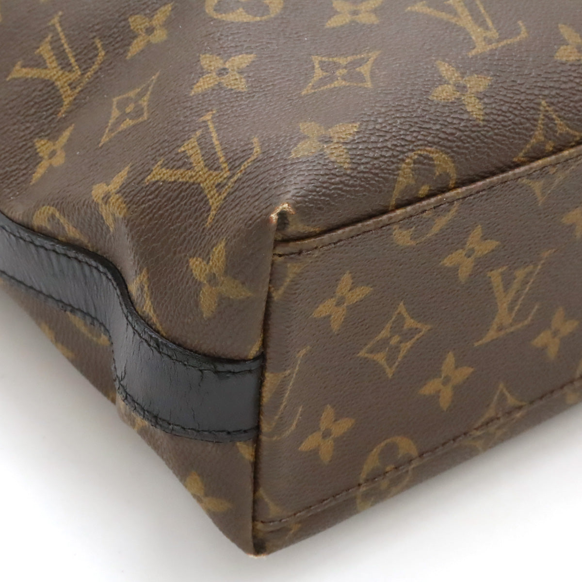 Louis Vuitton Monogram Macassar Kitan Tote Bag M40388