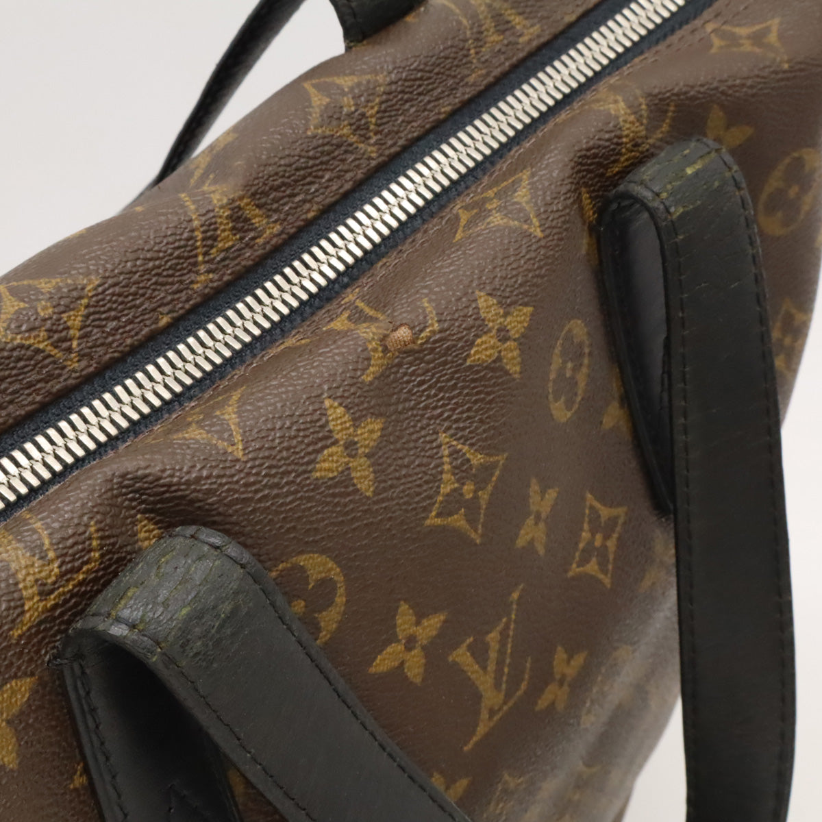 Louis Vuitton Monogram Macassar Kitan Tote Bag M40388