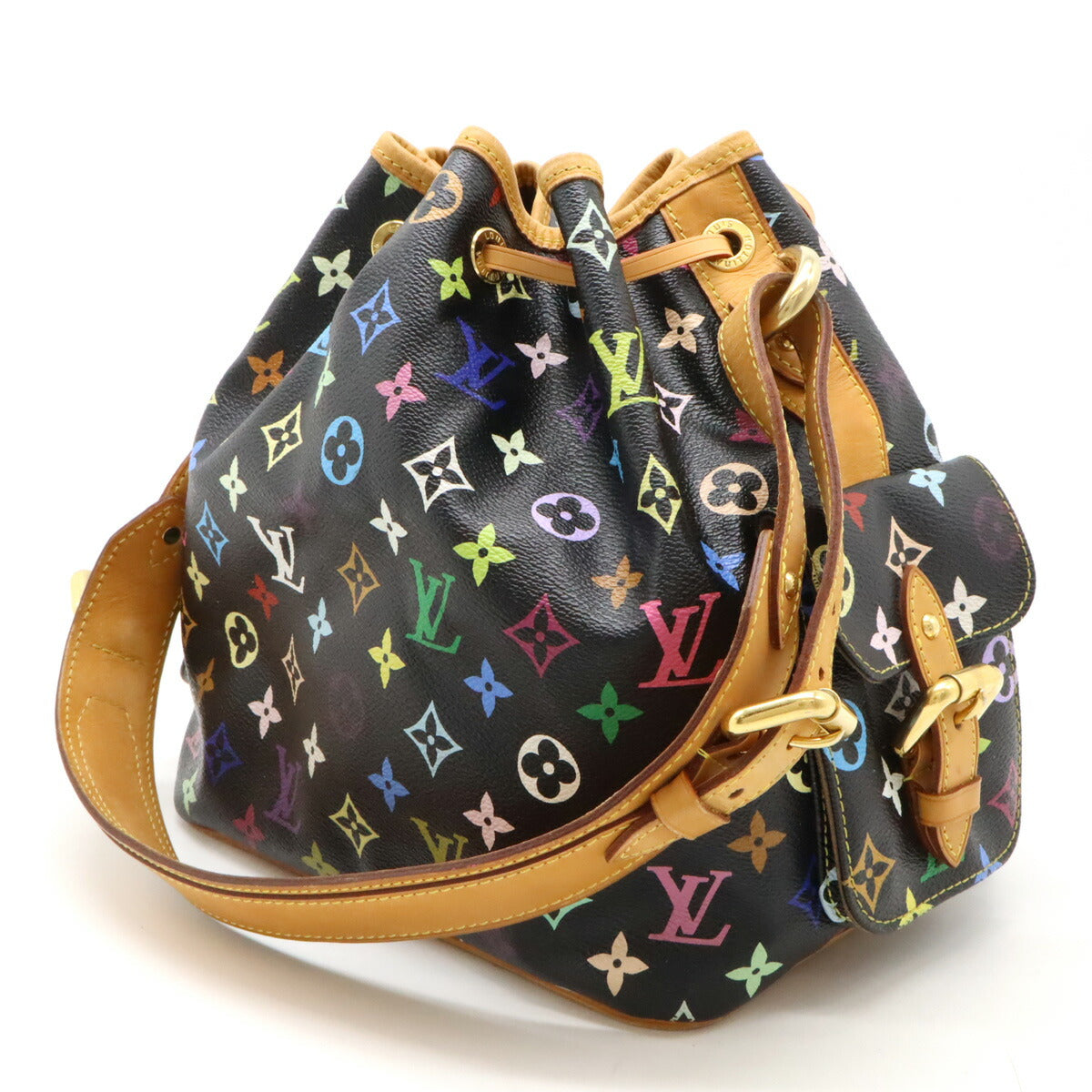 Louis Vuitton Monogram Multicolor Petit Noe Shoulder Bag