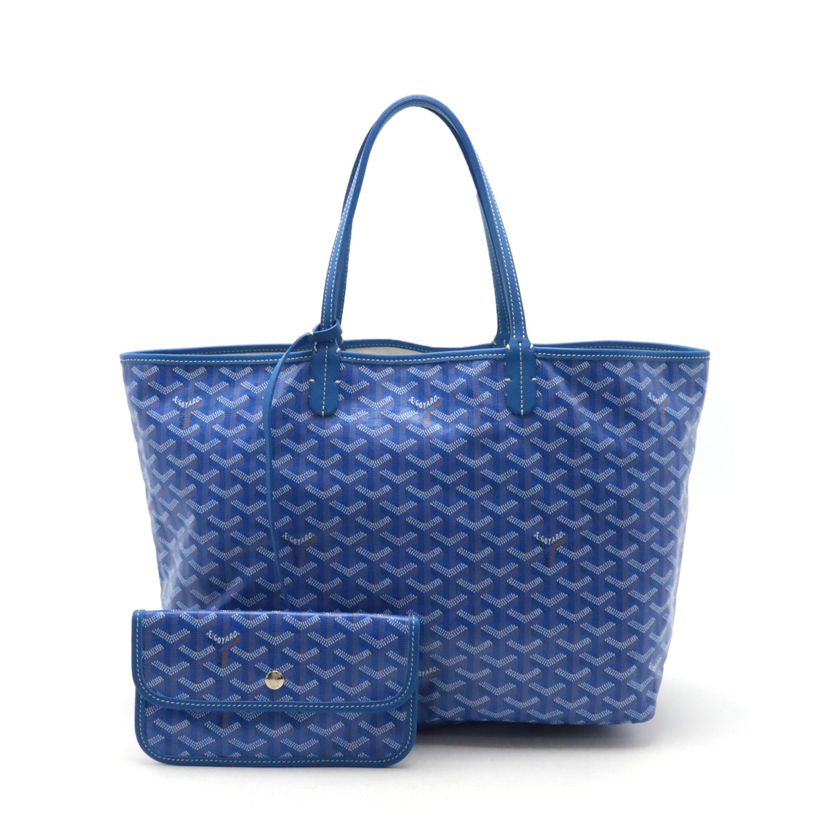 Goyard St. Louis PM Tote Bag Coated Canvas/Leather