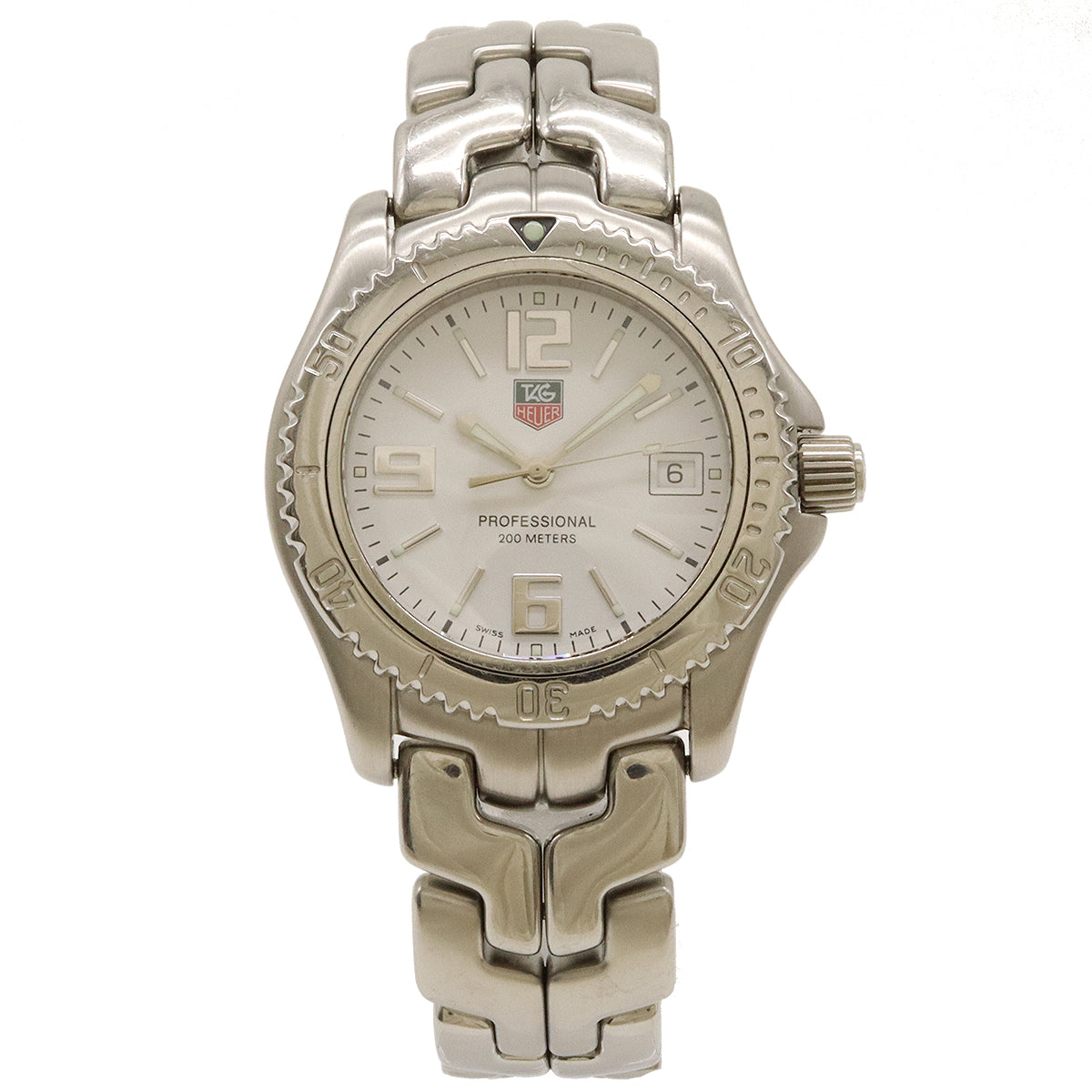 TAG Heuer Link SS Quartz White Dial Men's Watch