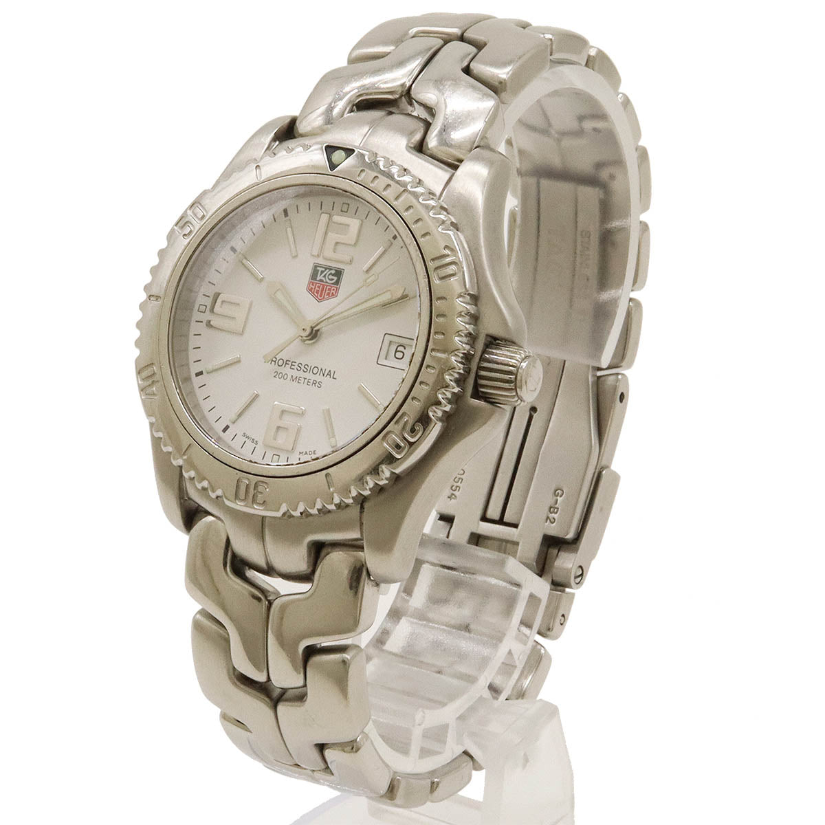 TAG Heuer Link SS Quartz White Dial Men's Watch