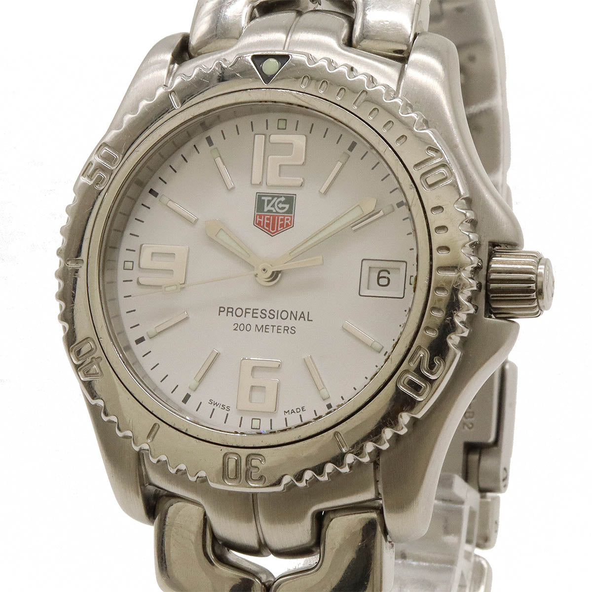 TAG Heuer Link SS Quartz White Dial Men's Watch