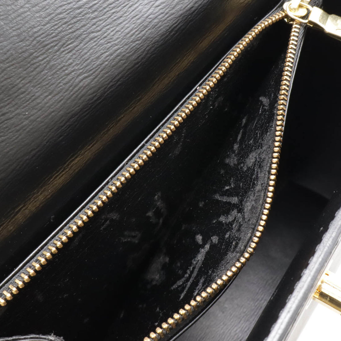 Louis Vuitton Epi Leather Malzerbe Handbag Black