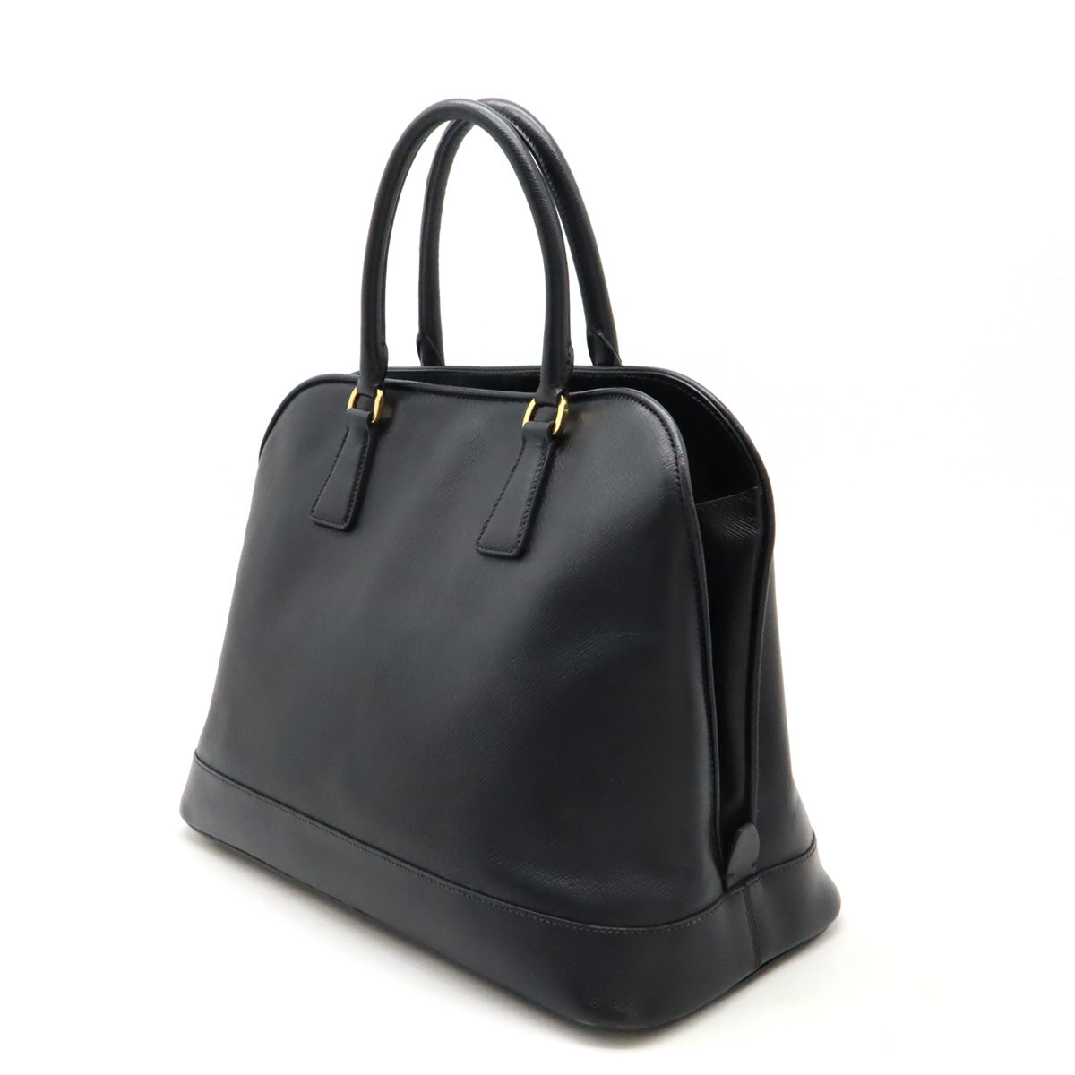 Prada Saffiano Leather Handbag Black