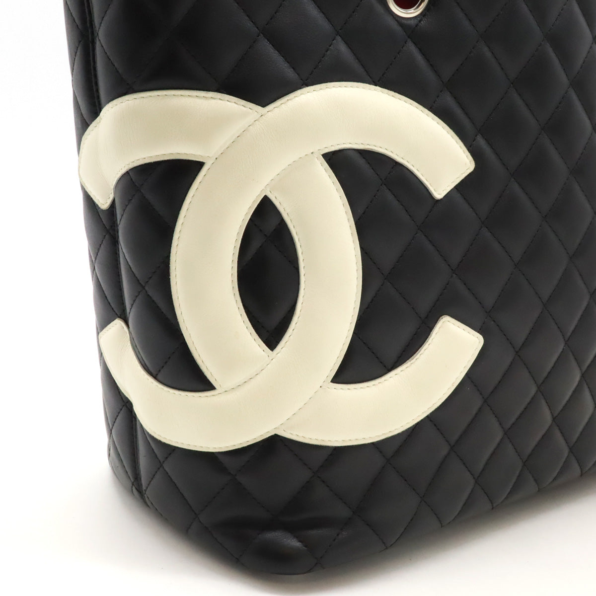 Chanel Cambon Line Coco Mark Large Tote Bag