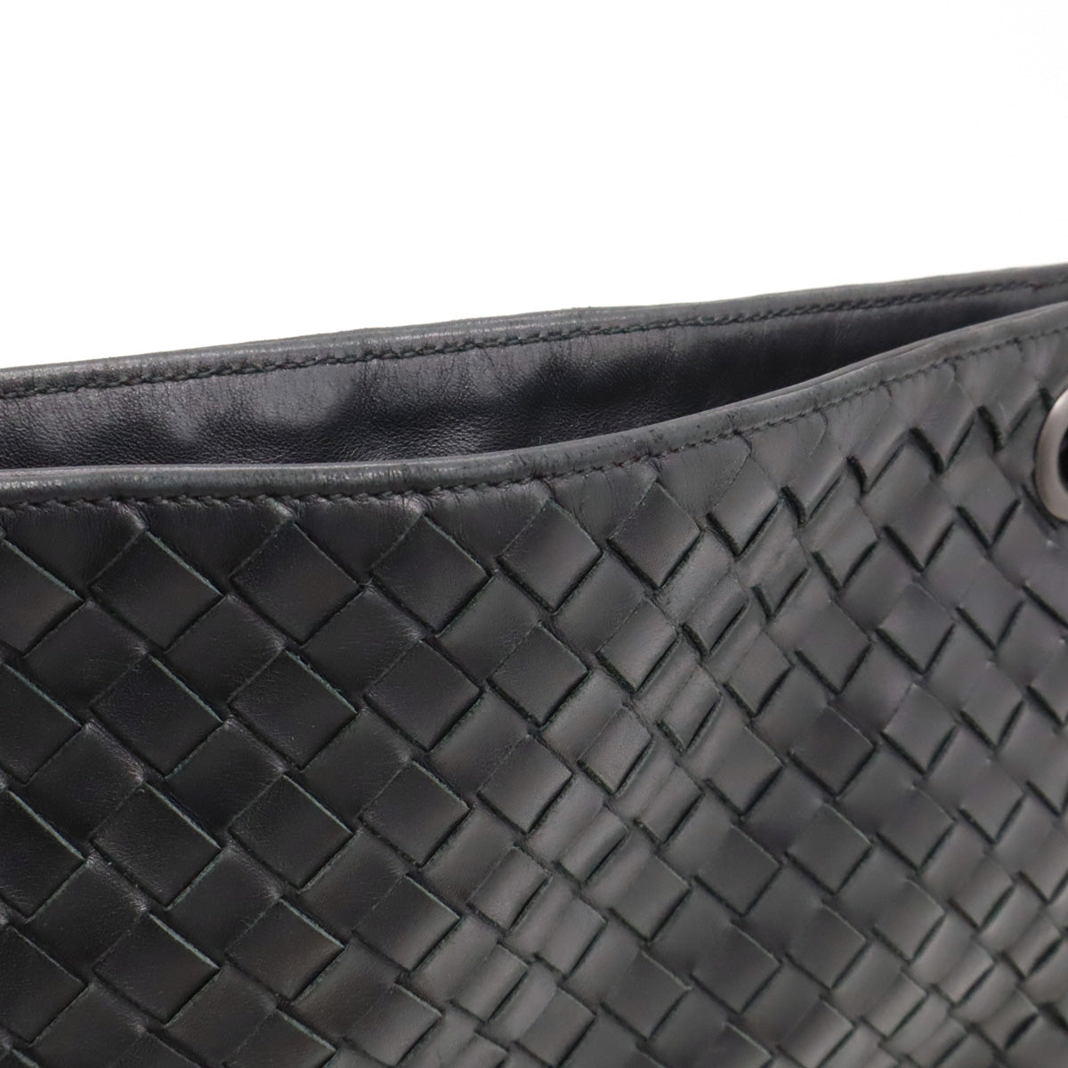 Bottega Veneta Leather Intrecciato Shoulder Bag