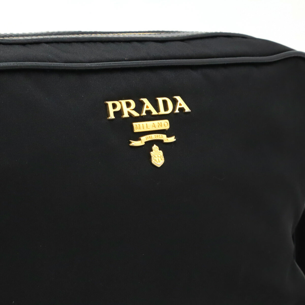 Prada Nylon Leather 2WAY Shoulder Bag 1BH089