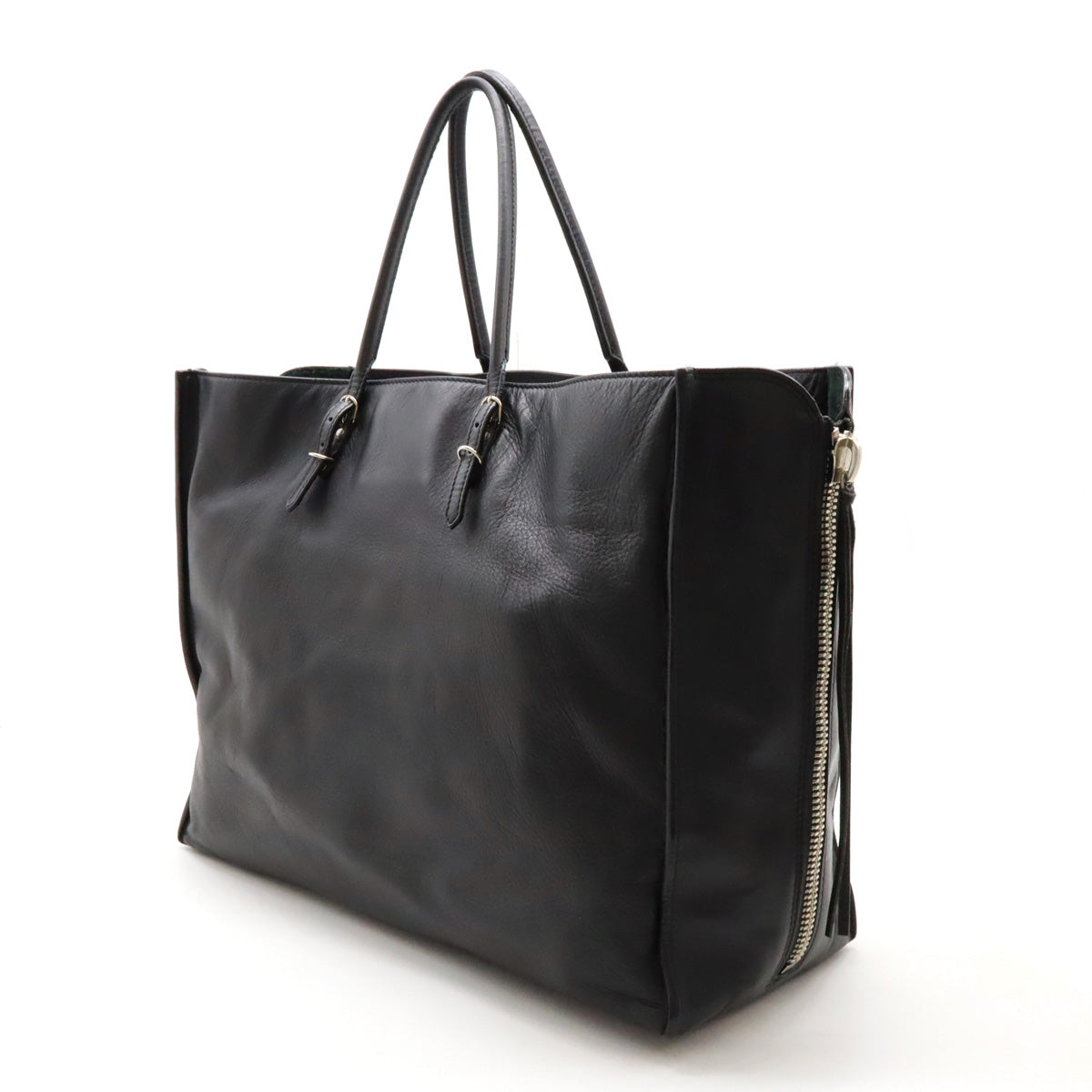 Balenciaga Leather The Paper A4 Tote Bag